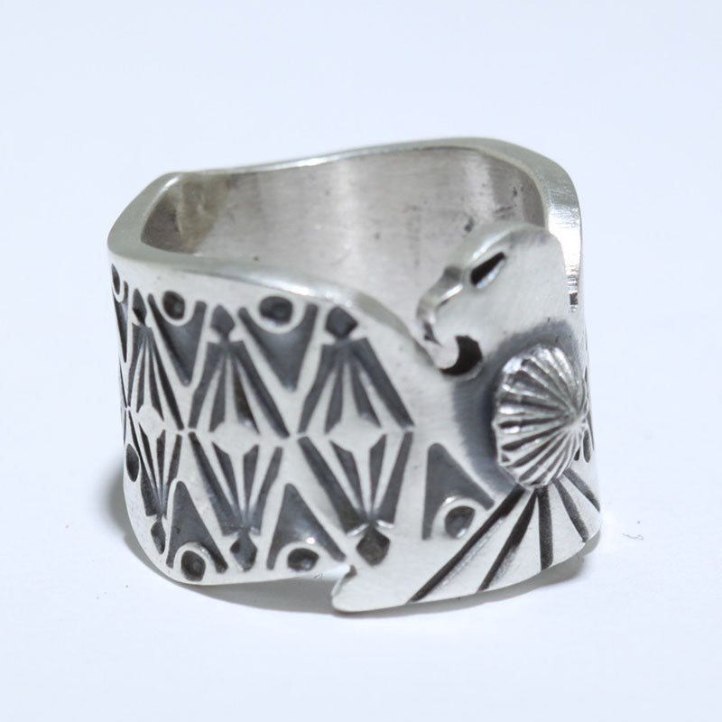 Серебряное кольцо от Бо Ривза - 5