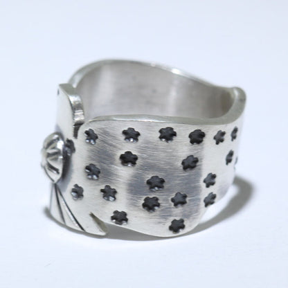 Anillo de plata de Bo Reeves - Talla 7