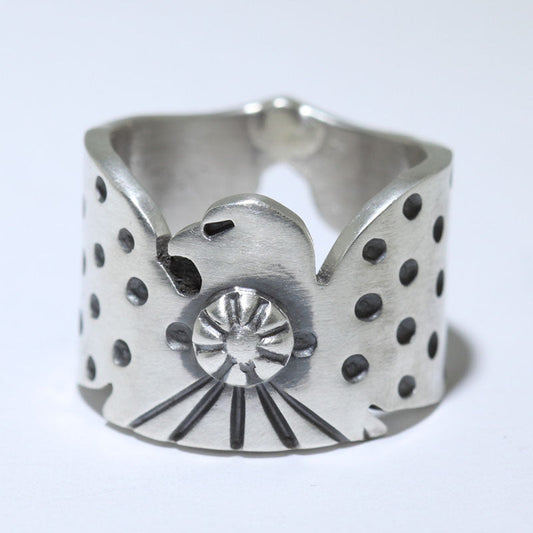 Anillo de Plata de Bo Reeves - Talla 7