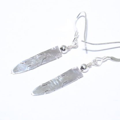 Silver Earrings by Navajo