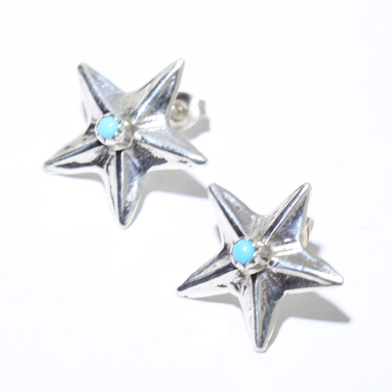 Star Earrings ng Navajo