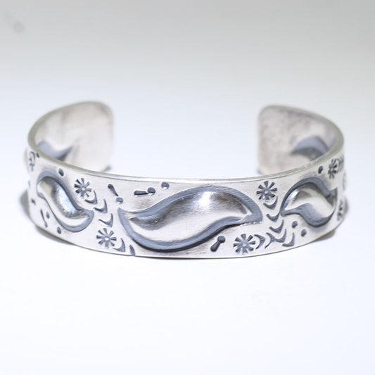 Silver Bracelet ni Bo Reeves 5-1/4"