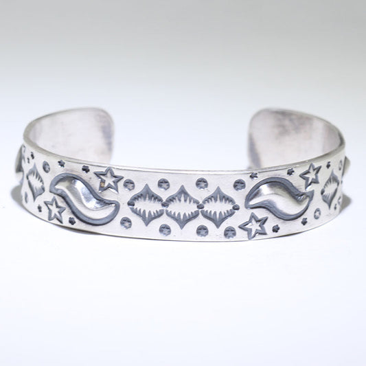 Silver Bracelet ni Bo Reeves 5-3/4"