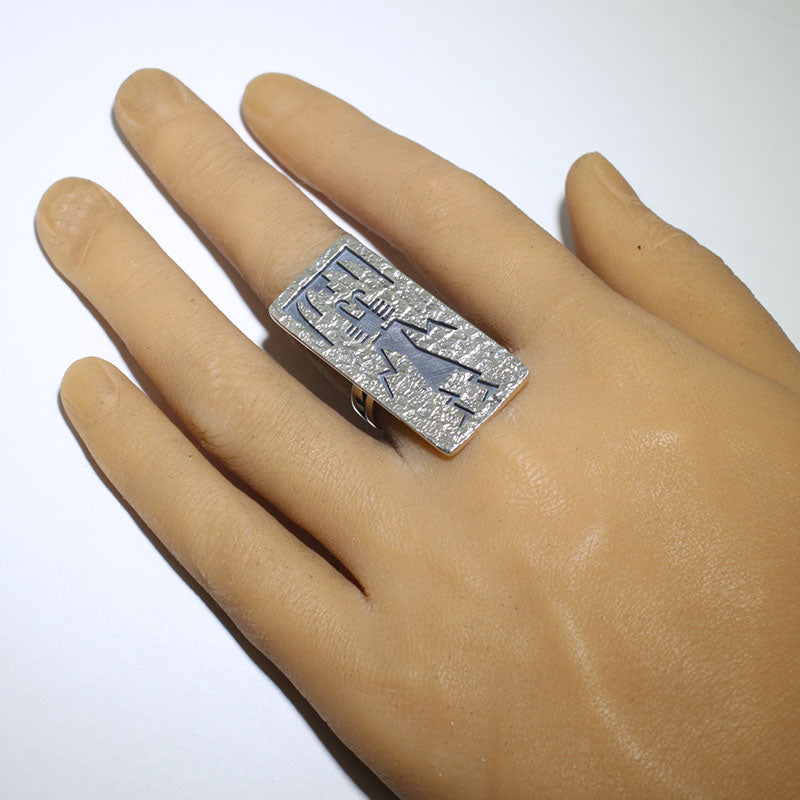 Silver Ring by Ruben Saufkie- 8.5