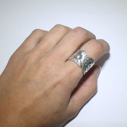 Bague en argent par Bo Reeves - 6.5