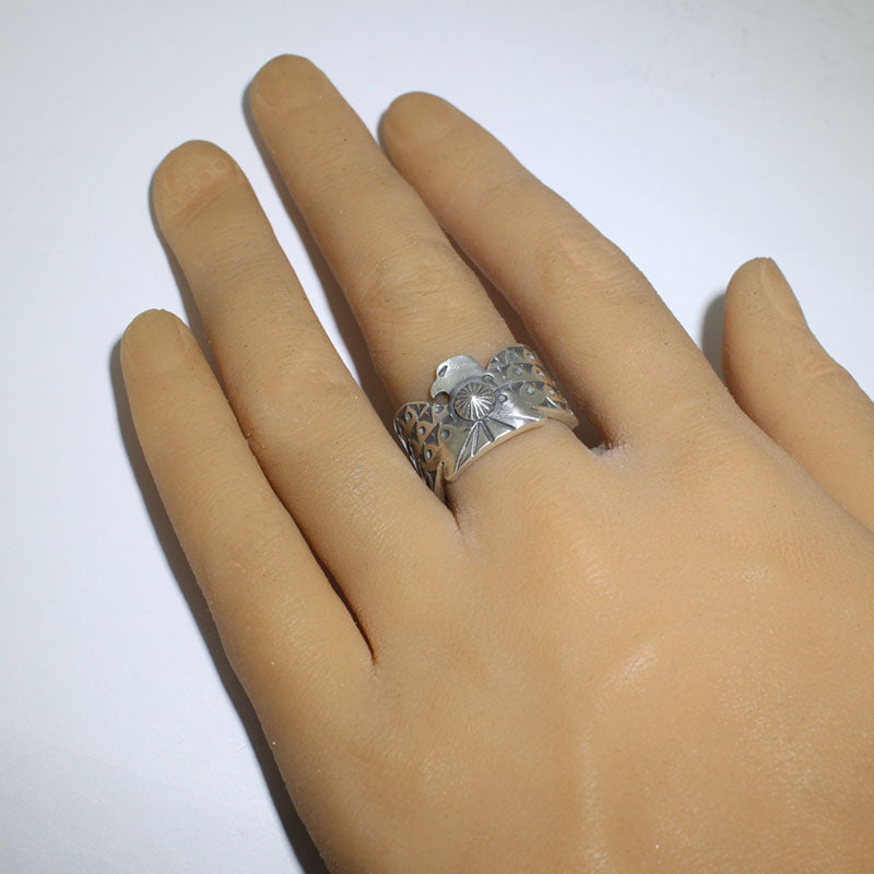 Серебряное кольцо от Бо Ривза - размер 10,5
