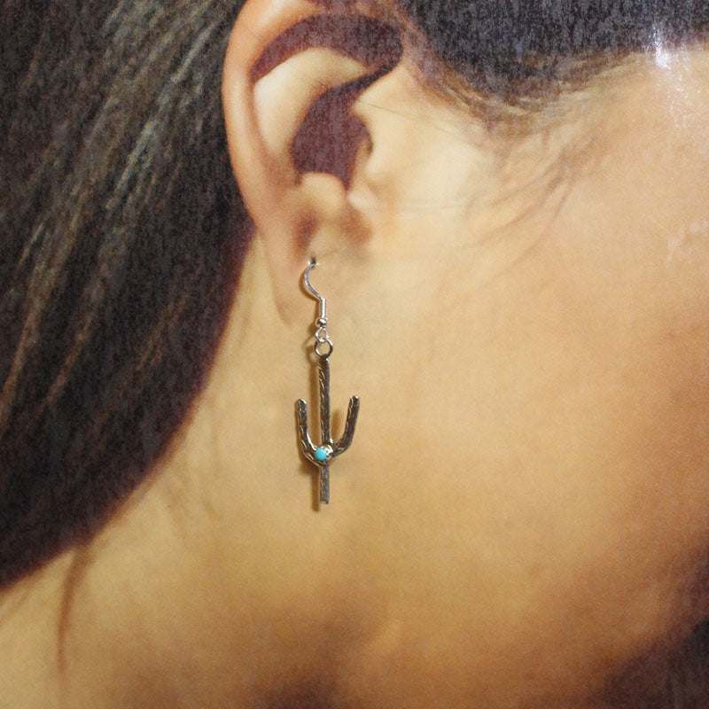 納瓦霍族仙人掌耳環