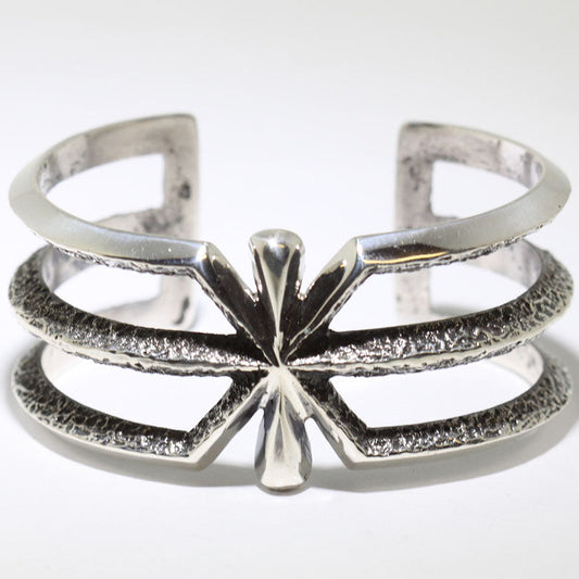 Silver Bracelet by Aaron Anderson 5-5/8"