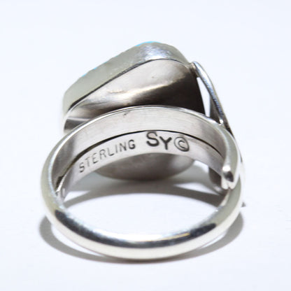 Kingman Ring by Steve Yellowhorse- 6.5