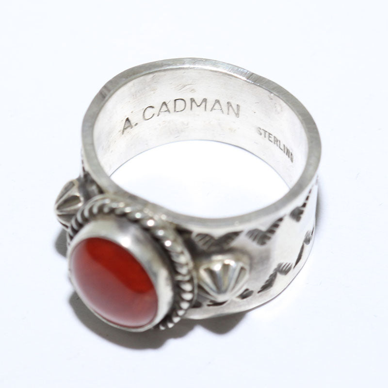 安迪·卡德曼的珊瑚戒指 - 7.5号