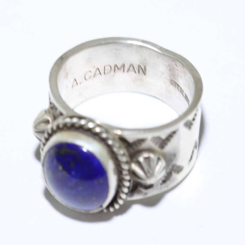 安迪·卡德曼设计的青金石戒指- 7.5号