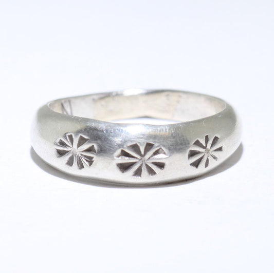 Zilveren Ring door Navajo - Maat 9.5