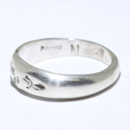 Silver Ring by Navajo- 11