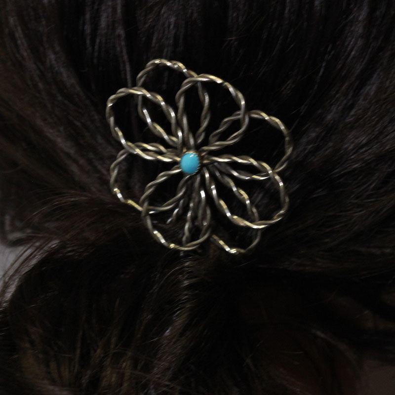 Flower Hair Chopstick by Navajo