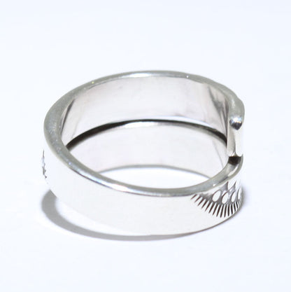 Silver Ring by Steve Yellowhorse- 6