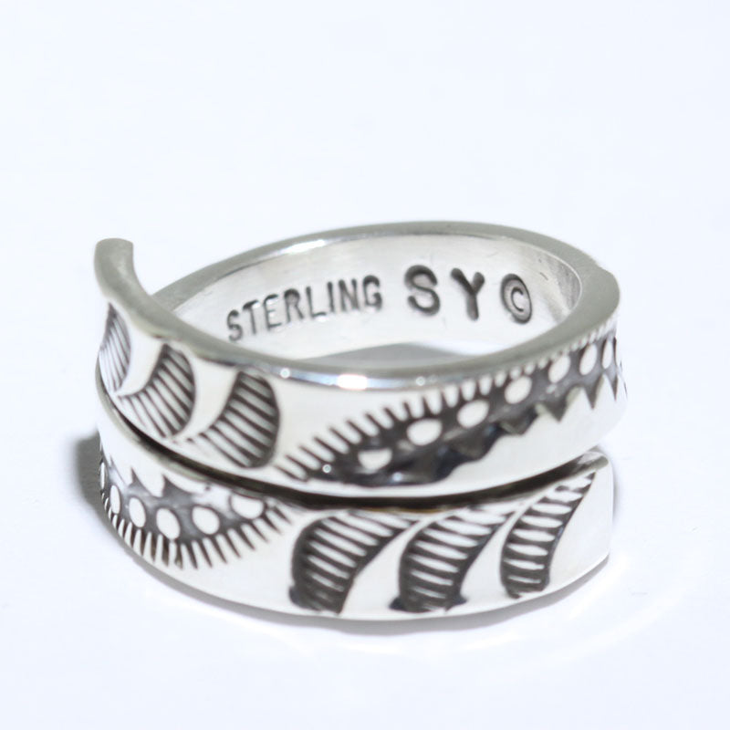Silver Ring by Steve Yellowhorse- 6