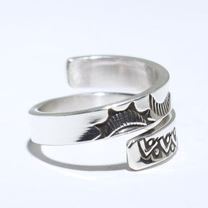 Silver Ring by Steve Yellowhorse- 7