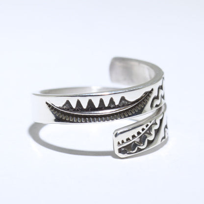 Silver Ring by Steve Yellowhorse- 8.5