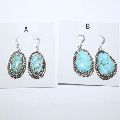 No.8 Earrings by Navajo