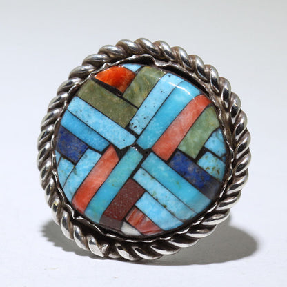 Кольцо с мозаикой от Джо и Энджи Реано - размер 8.5