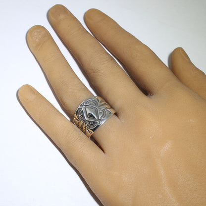 Серебряное кольцо от Дженнифер Кёртис - размер 7.5