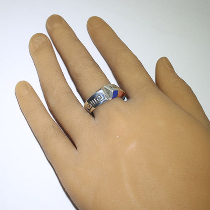 แหวนฝังอัญมณีโดย Lonn Parker - ขนาด 10.5