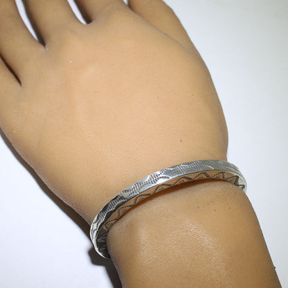 Silver Bracelet by Kinsley Natoni 5-1/4"