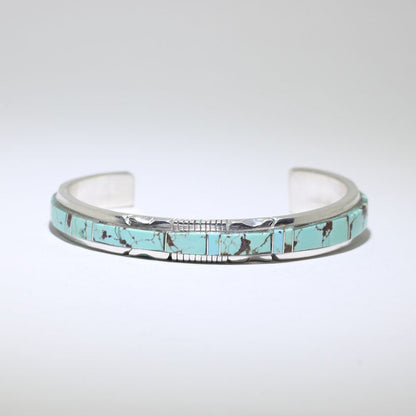 Number Eight Inlay Bracelet 5-1/8"