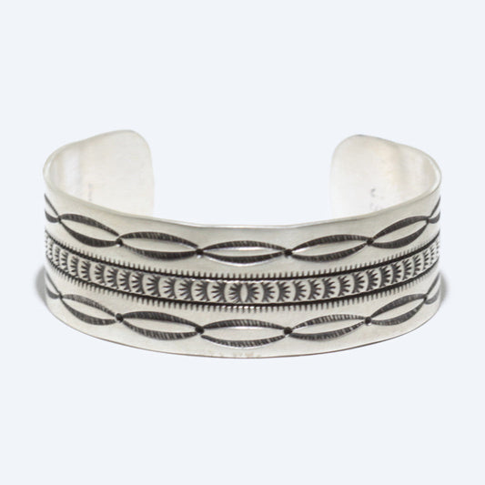 Bracelet en argent par Navajo 5-3/8"