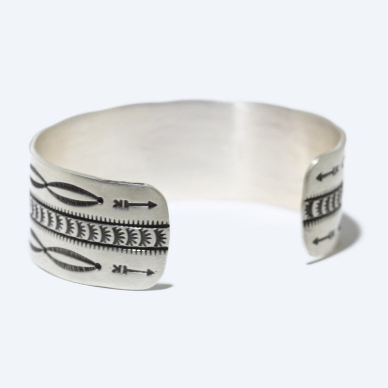 Silver Bracelet by Navajo 5-3/8"