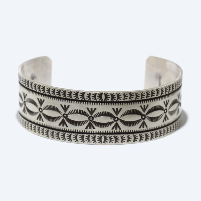 Bracelet en argent par Navajo 5-3/8"