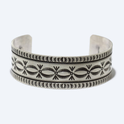 Pulseira de Prata Navajo 5-3/8"