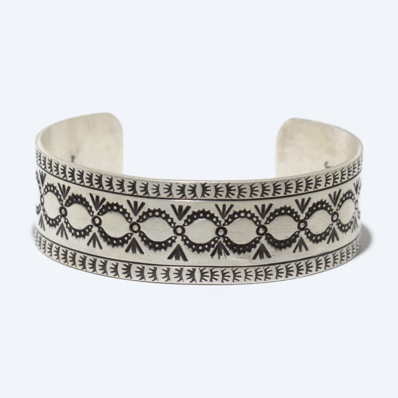 Pulseira de Prata Navajo 5-3/8"