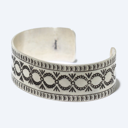 Pulseira de Prata Navajo 5-3/8"