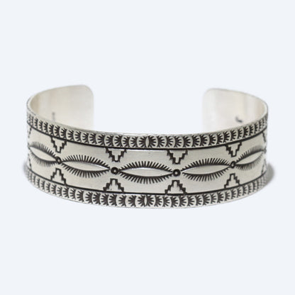 Bracelet en argent par les Navajo 6"