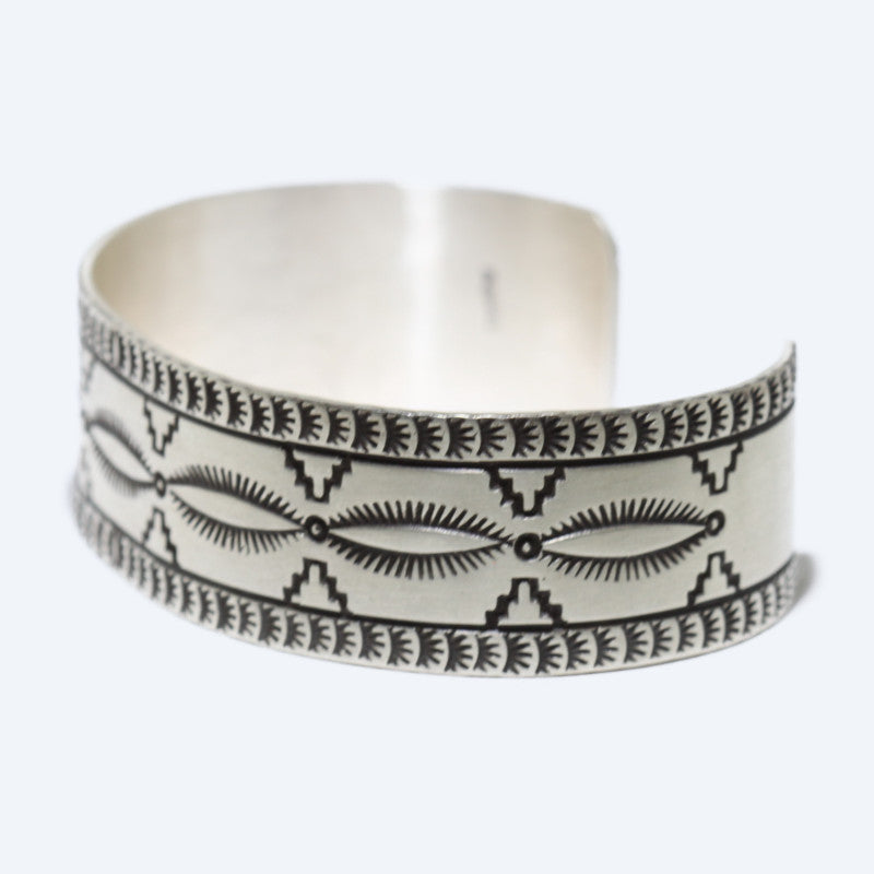 Bracelet en argent par les Navajo 6"