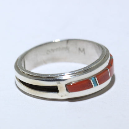 Cincin Inlay oleh Navajo