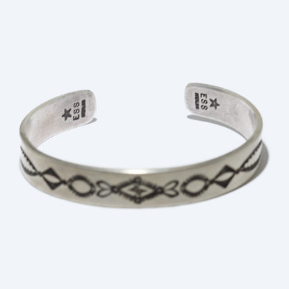 Bracelet en argent par Eddison Smith 15 cm