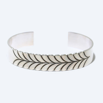 Silver Bracelet by Steve Yellowhorse