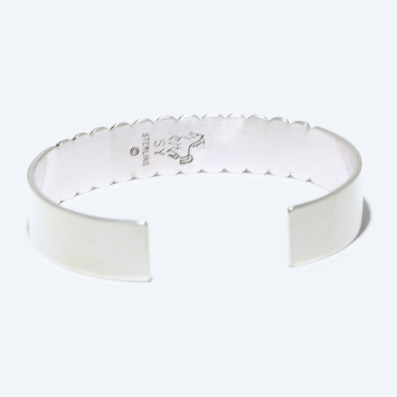 Bracciale in argento di Steve Yellowhorse