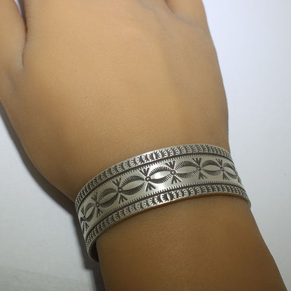 Silberarmband von Navajo 5-3/8"