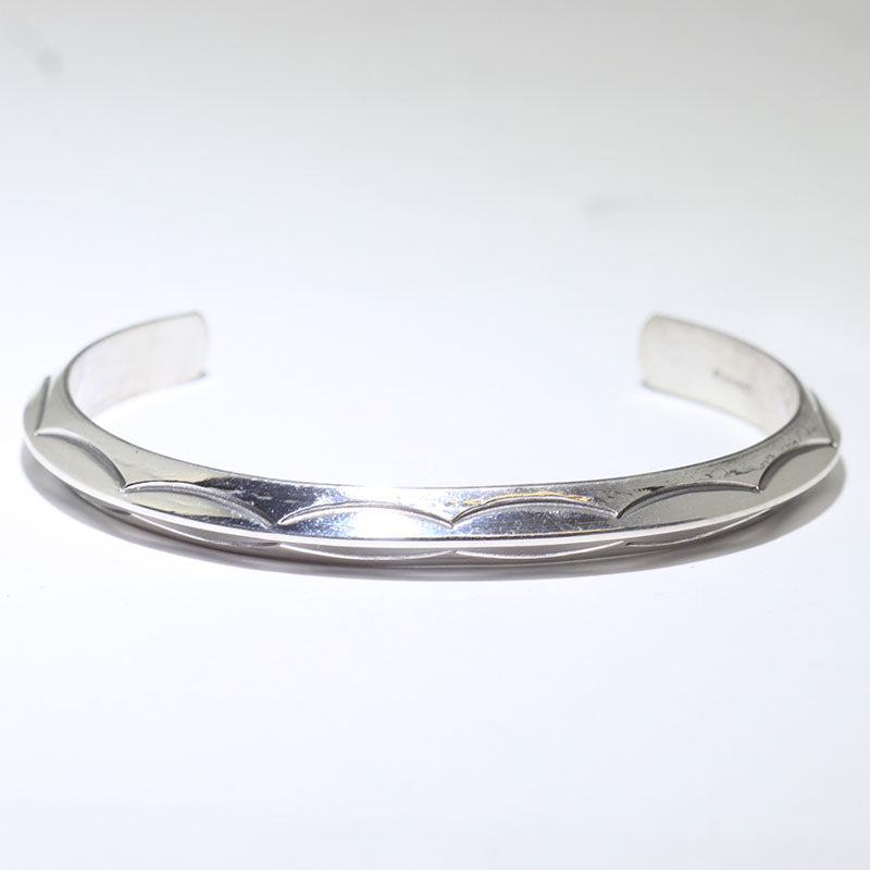 Silver Bracelet by Navajo 5"