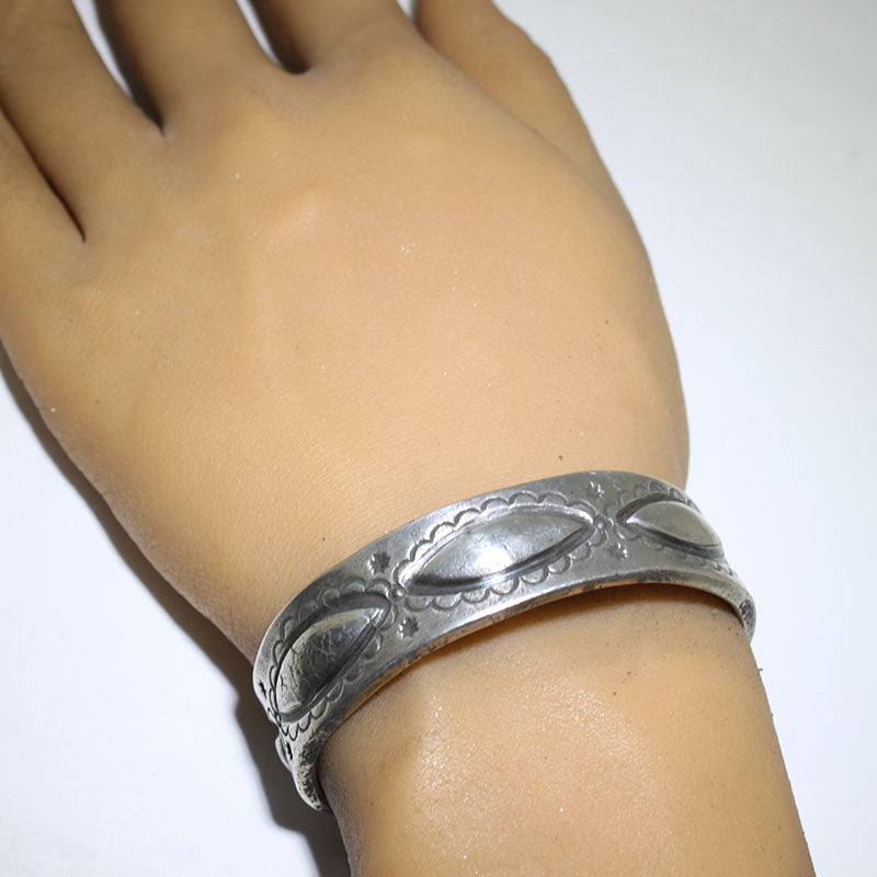 Pulsera de Plata por Jock Favour 5-3/4"