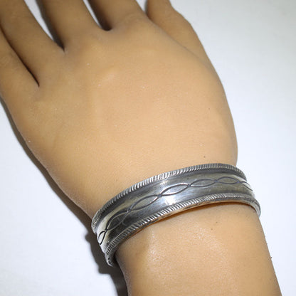 Silver Bracelet by Jock Favour 5-3/4"