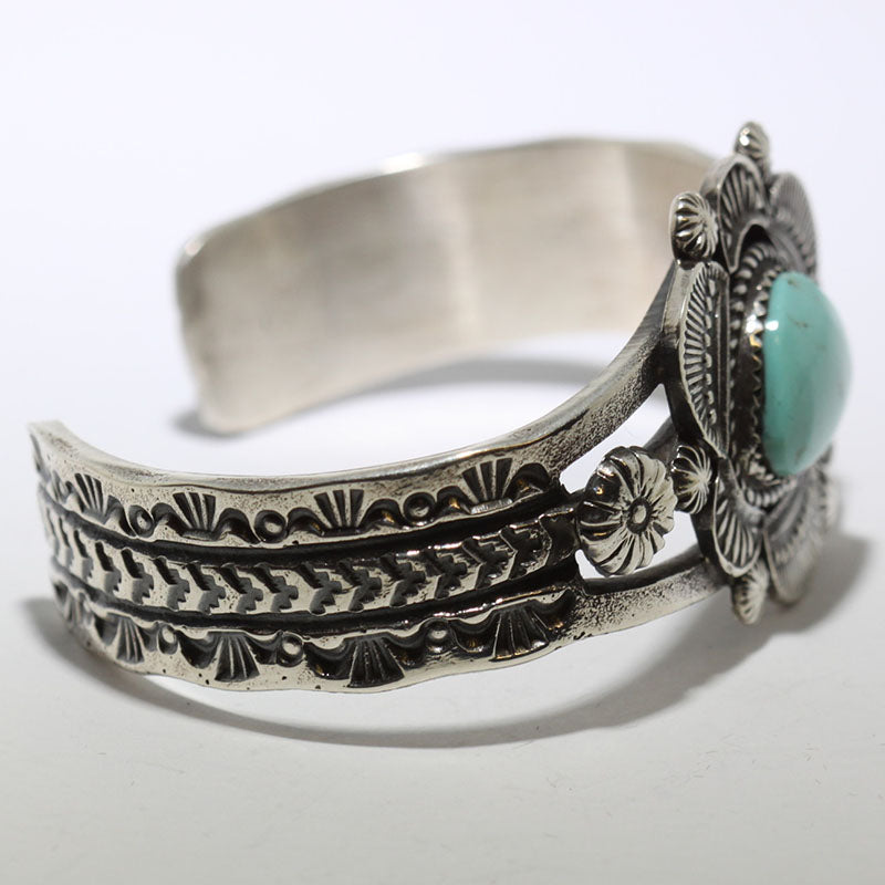 Pulsera Kingman por Navajo 5-1/4"