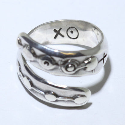 艾倫·佩施拉凱的銀戒指 - 5.5