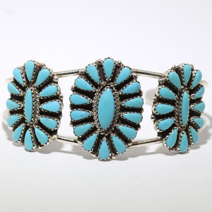Cluster Bracelet ng Navajo 5-3/4"
