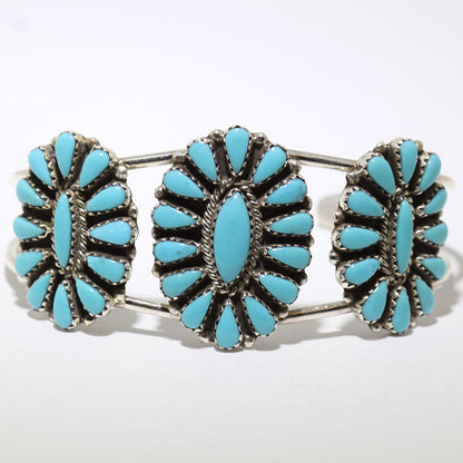 Cluster-Armband von Navajo 5-3/4"