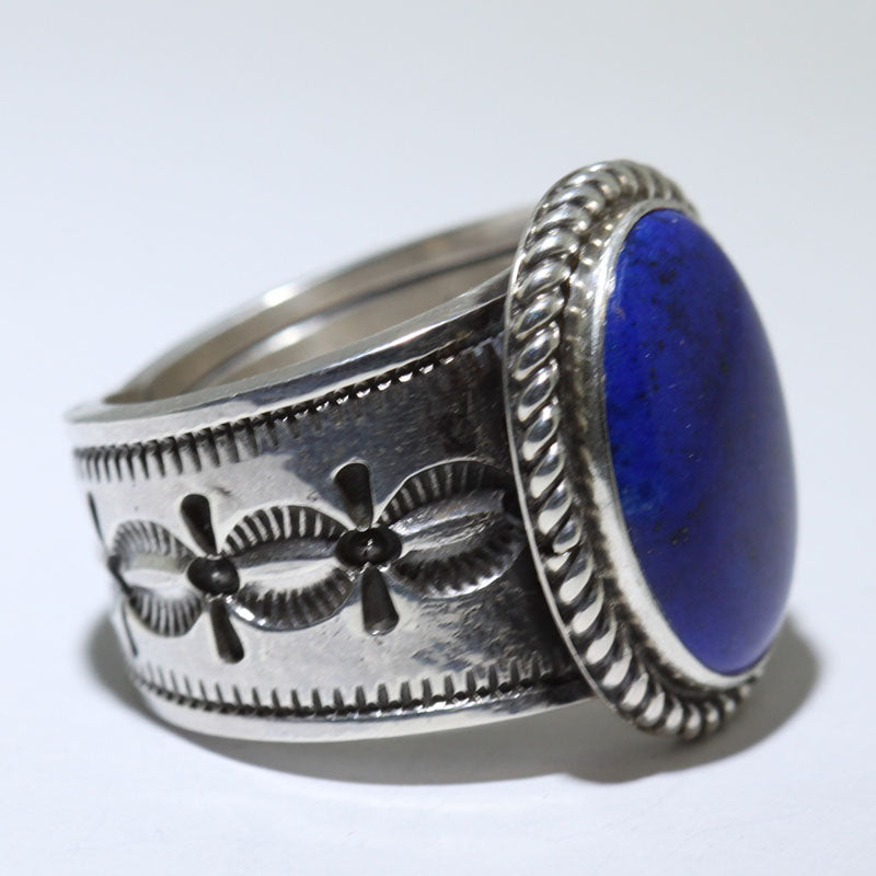 Bague en Lapis par Herman Smith Jr - Taille 11