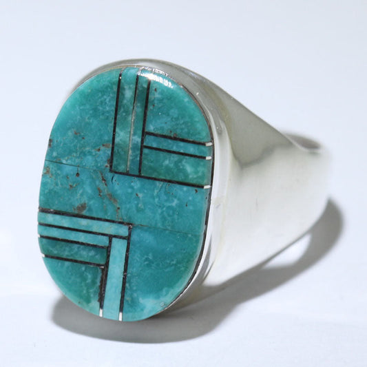 Cincin Inlay oleh Navajo- 12